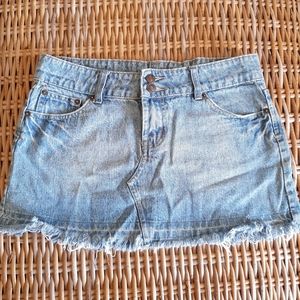 Wet Seal Jean Skirt